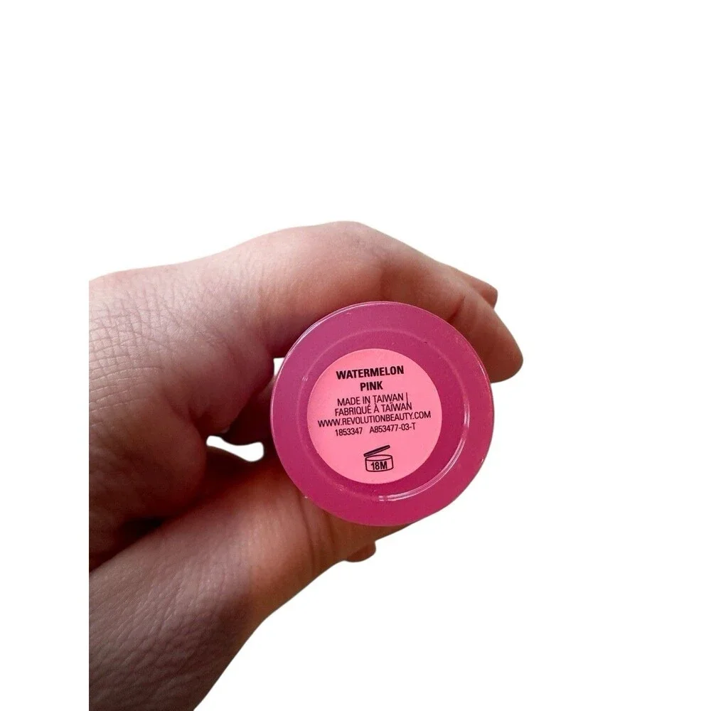 Revolution Pout Lip Oil Hydrating Watermelon Pink New Sealed Full Size
